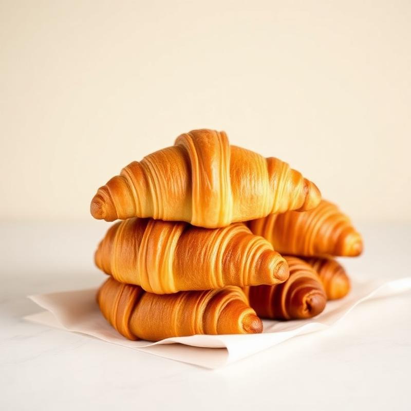 Croissant de mantequilla 4 piezas